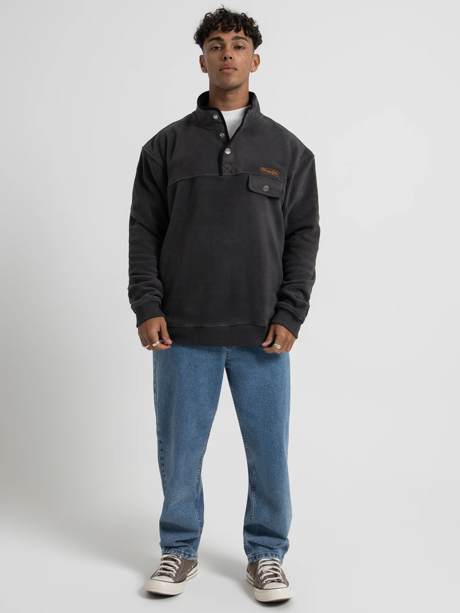 Polar Button Up Sweat