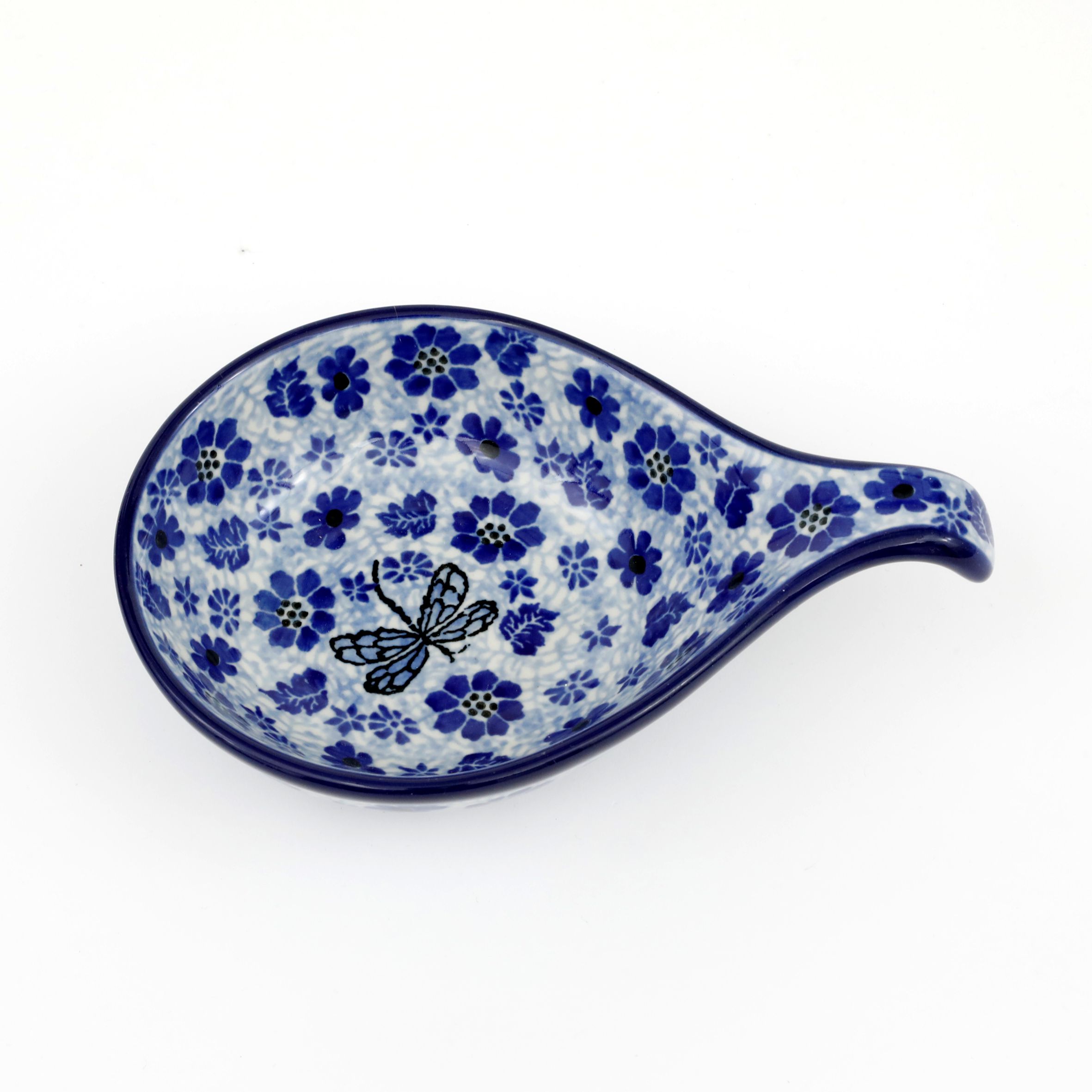 Kokilka ceramiczna 174 1443X Ważka w kwiatach