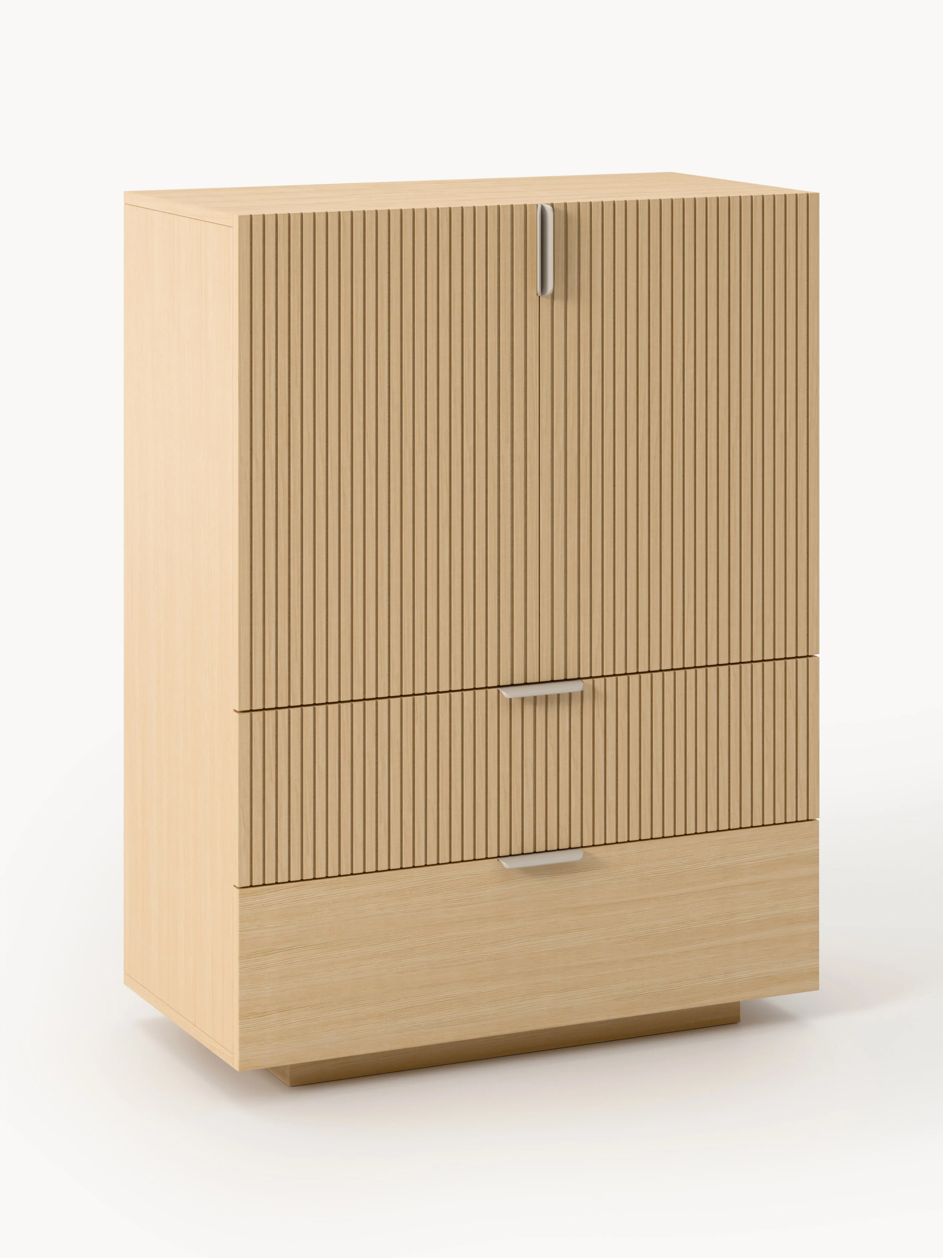 Holz-Highboard Sato