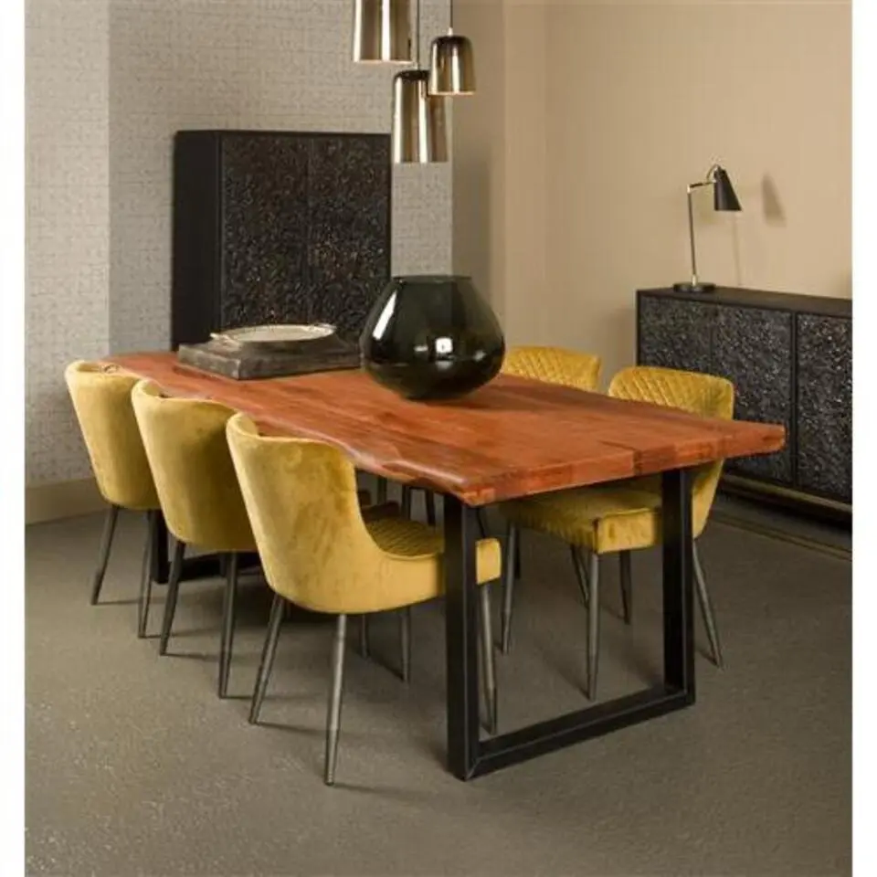 Tower Living - Nicosia eettafel - 240 cm - bruin