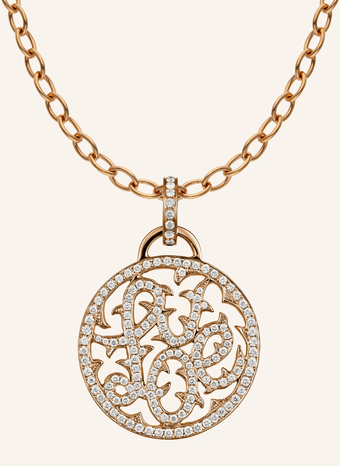 CADA Kette MEDIUM FLORAL LOVE