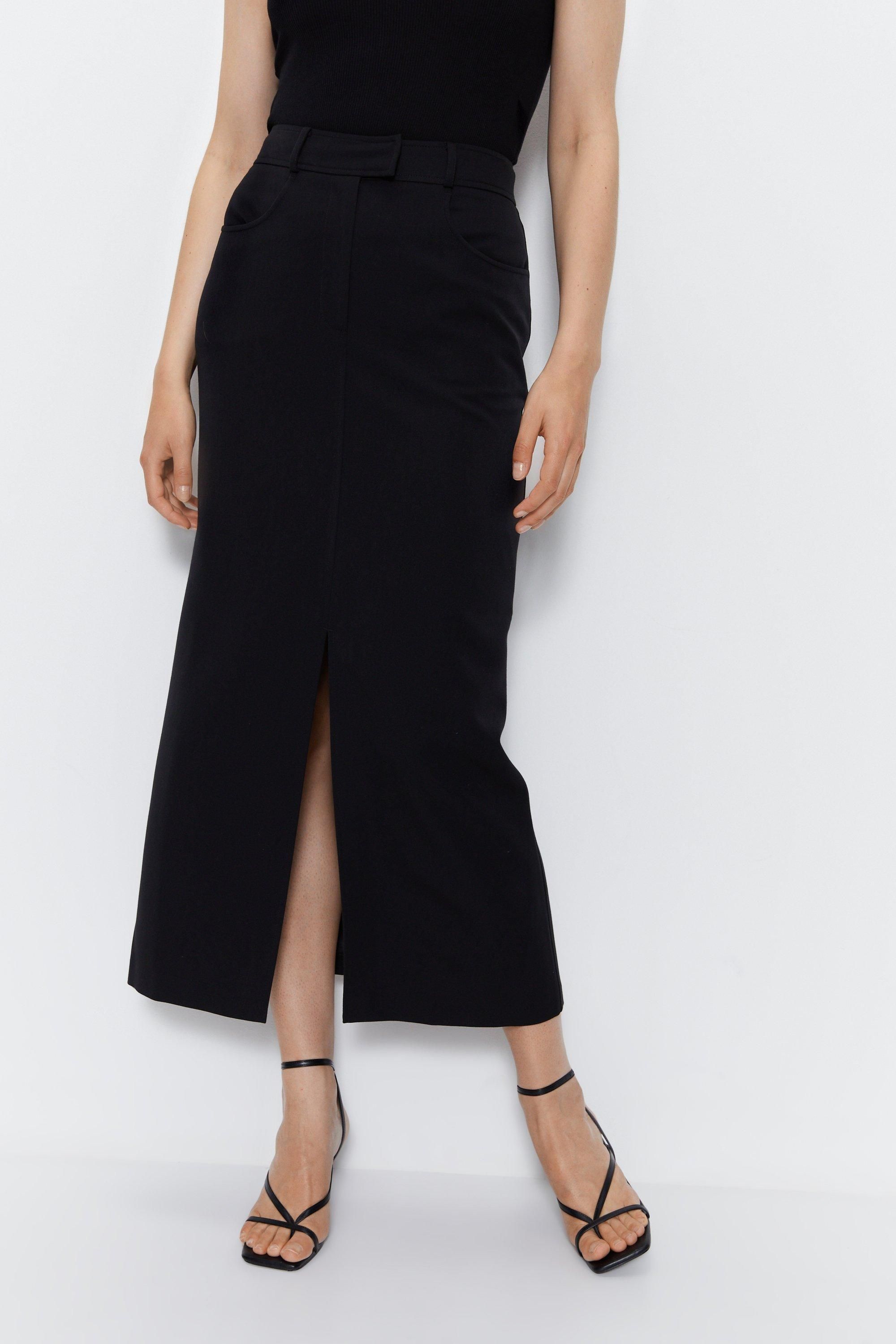 Warehouse Tailored Midaxi Skirt