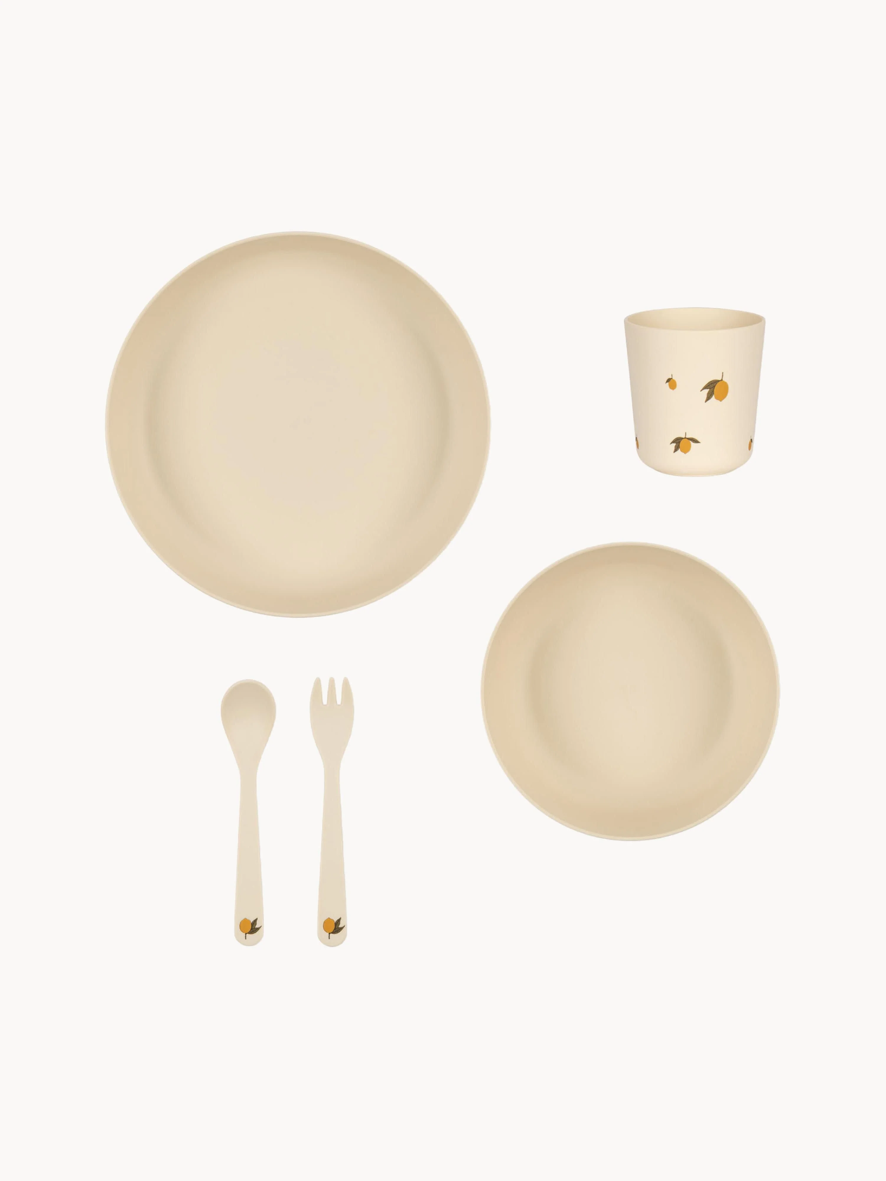 Kindergeschirr-Set Lemon, 5er-Set
