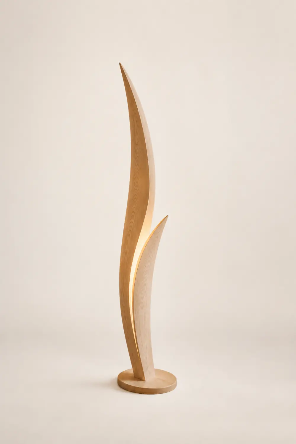 Wooden Art Lamp #LF153