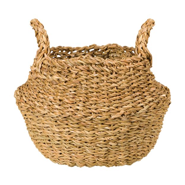 CESTO REDONDO COM ALÇA 28 CM X 20 CM X 20 CM TRENZA