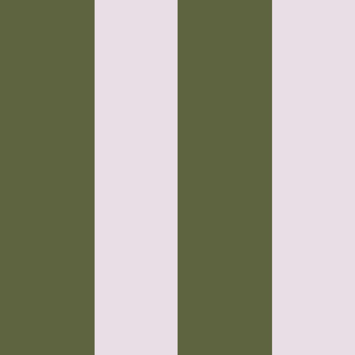Joules Vliesbehang - Harborough Stripe Olive - Groen - 10mx52cm