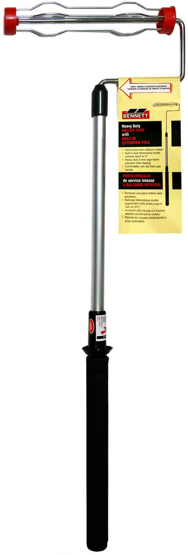 Bennett Twist 'N Reach Extendable Heavy Duty Paint Roller Cage