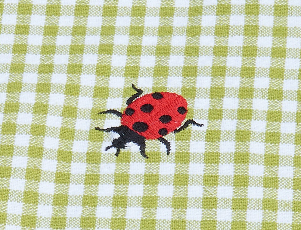 Lot de 2 serviettes de table brodéesMarmelade