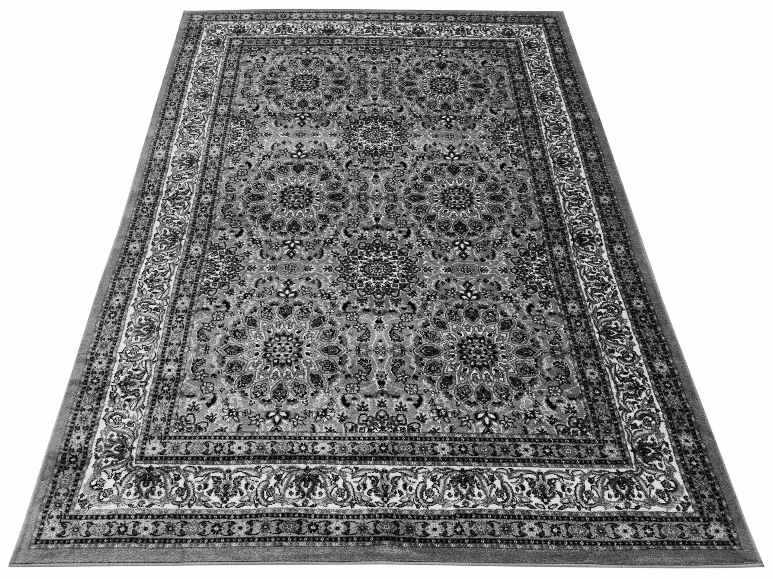 Dywan Oriental 00.05 klasyk do salonu pokoju szary 140x190