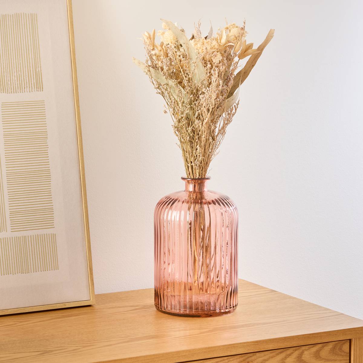 Vase "Luz" Pink, H.23 cm