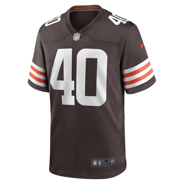Matthew Adams Cleveland Browns Nike Game Player Jersey - Brown
