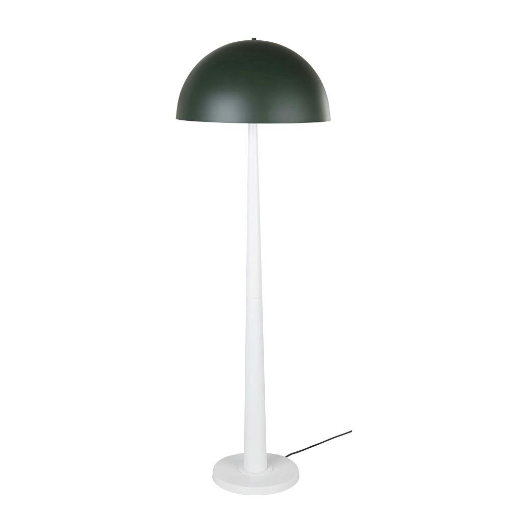 TAMPA - Lampadaire d'extérieur en métal recyclé blanc et bleu vert H149