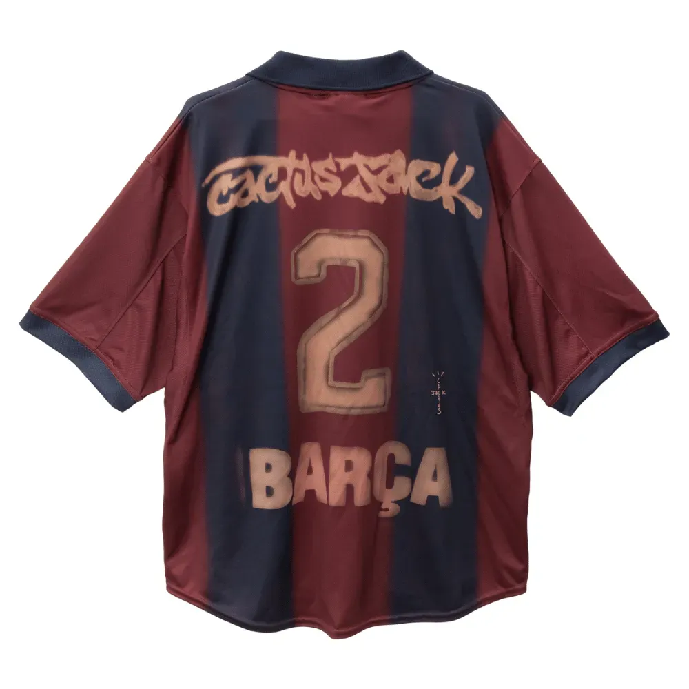 Travis Scott x FC Barcelona Retro 2000/01 Home Skeleton