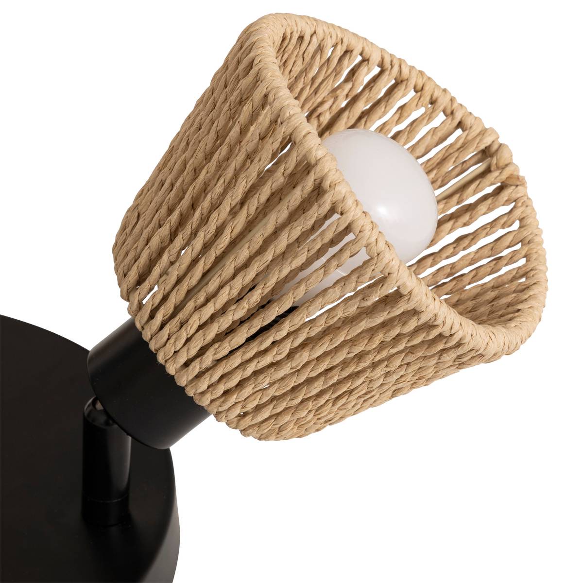 Ceiling Light "Myha" Beige, 25x21 cm
