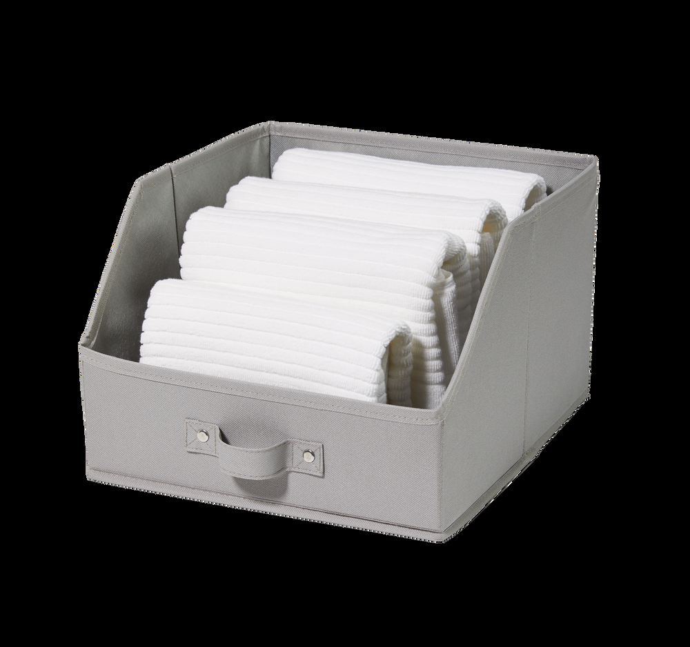 type A Ease Fabric 2-Way Storage Bin, Small