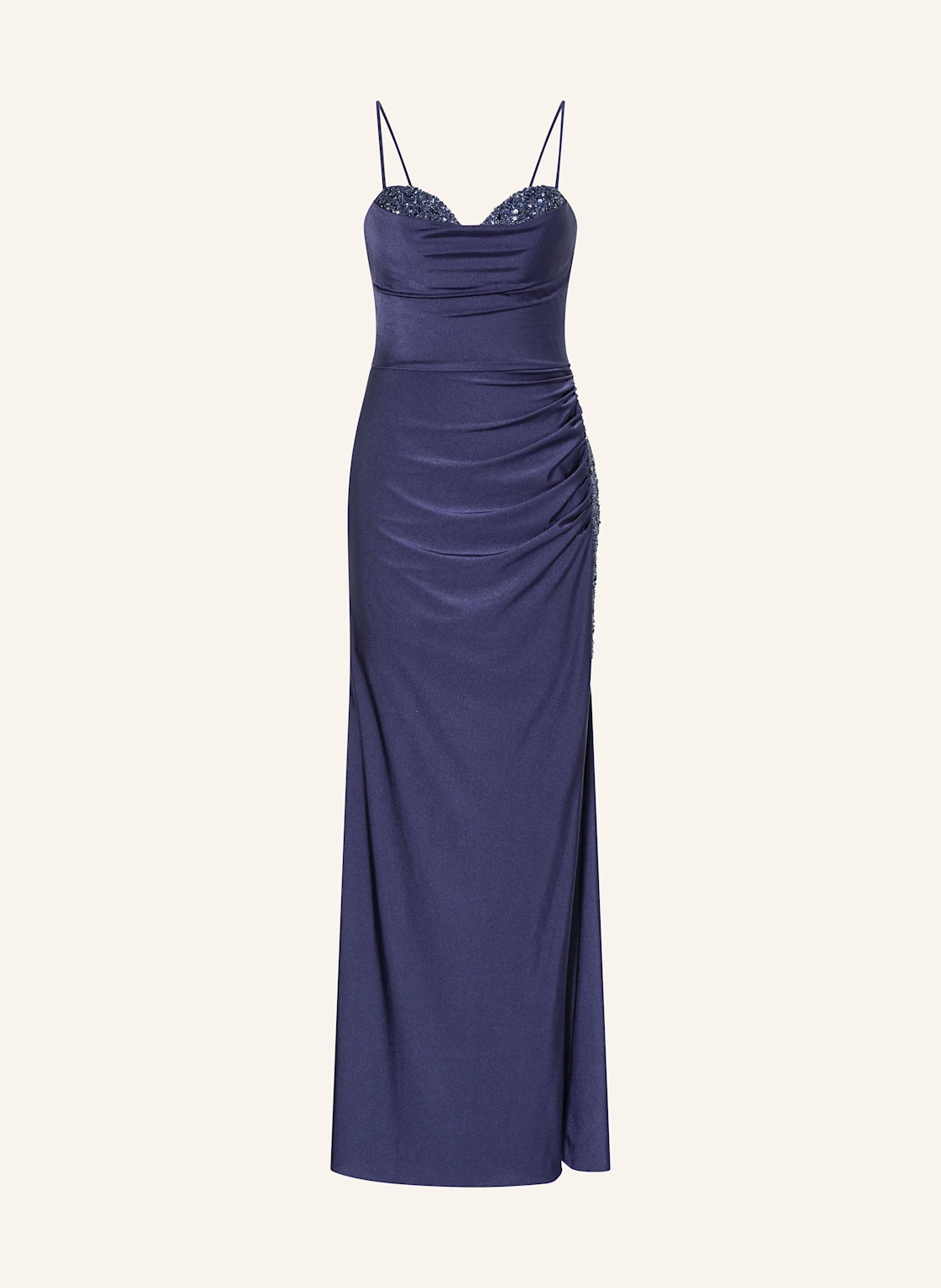 Hey Kyla Abendkleid mit Schmucksteinen und Pailletten