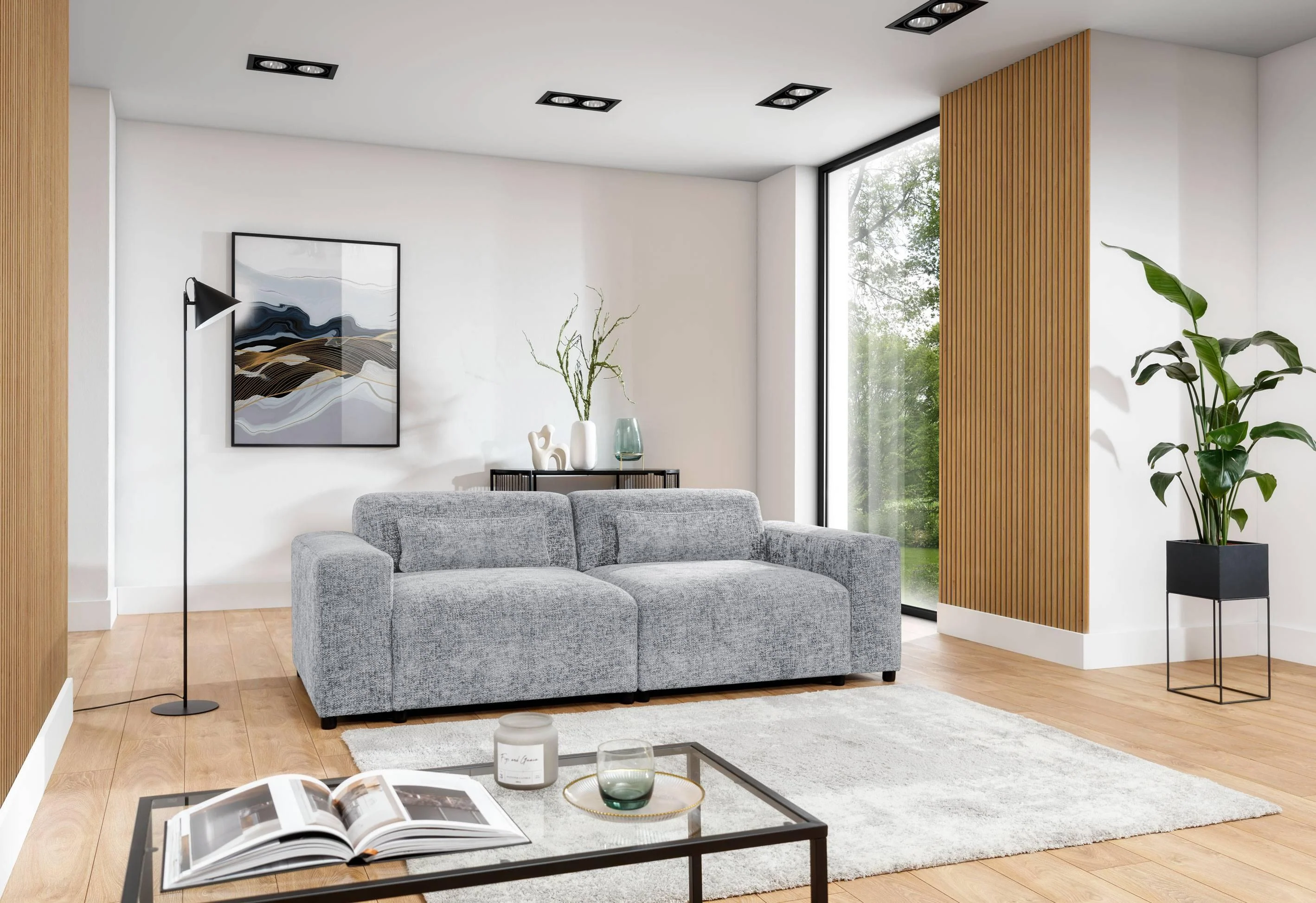 2-zitsbank Rizza chenille