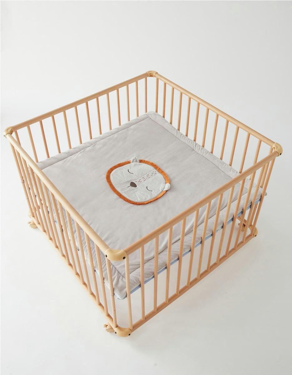 - Tapis de jeu et de parc 75 x 95 cm en Veloudoux