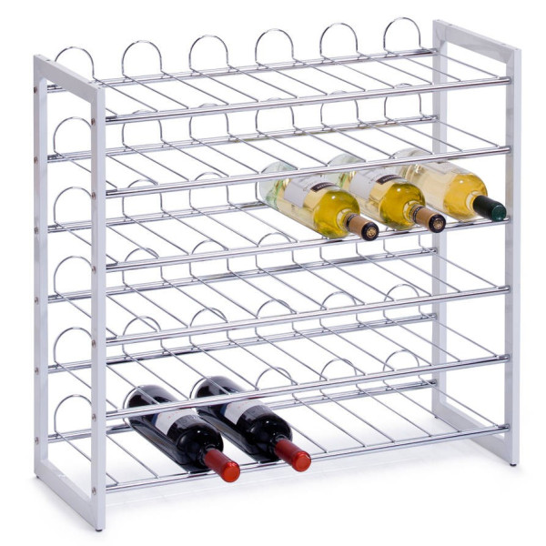 Metalowy stojak na 36 butelek 63x26,5x68 cmCANBELLO
