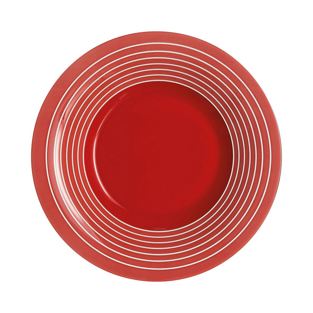 FACTORY - Assiette creuse rouge 21.5 cm