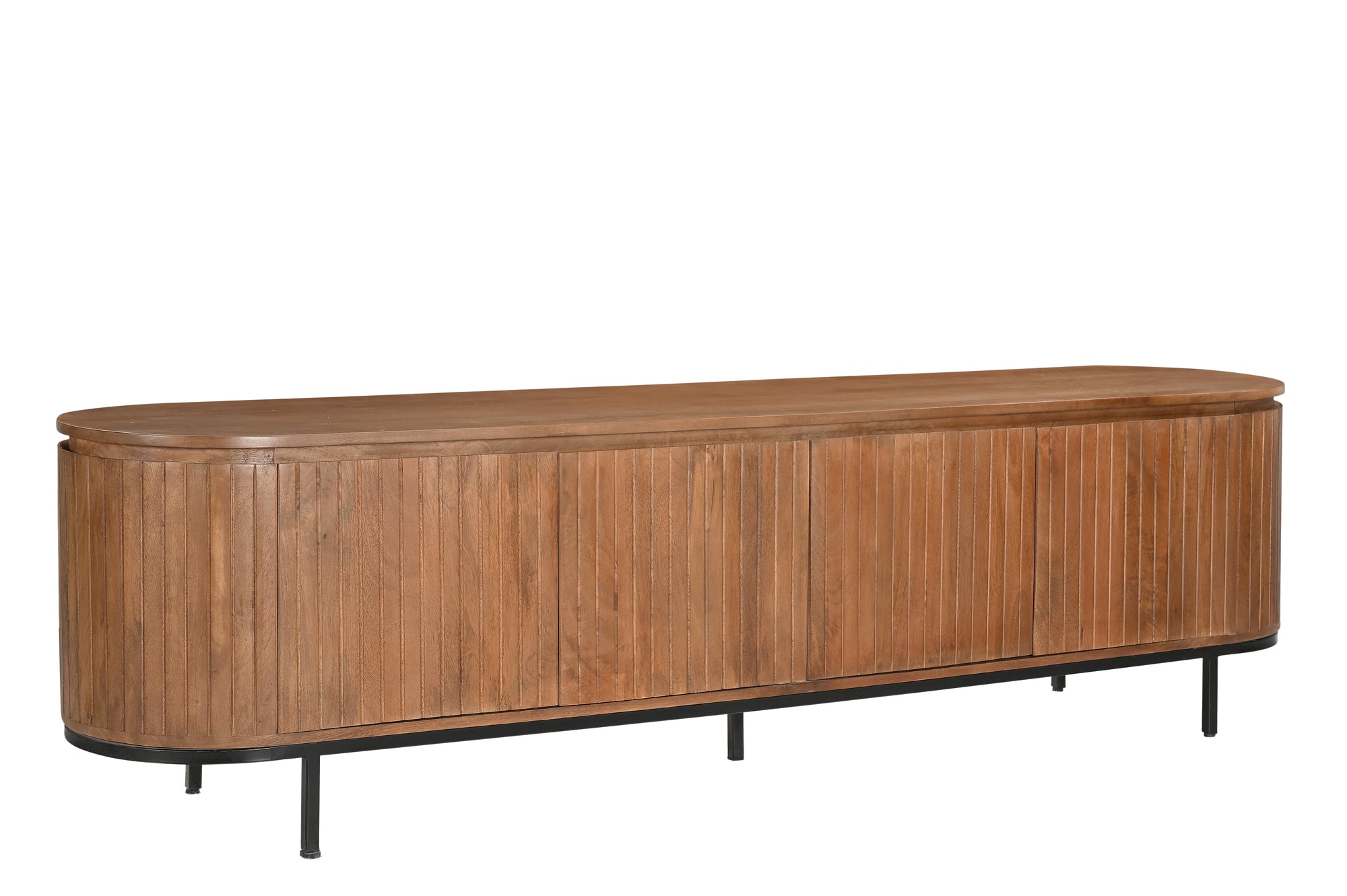 Livingfurn tv-meubel Noor Natural - 210cm - mangohout