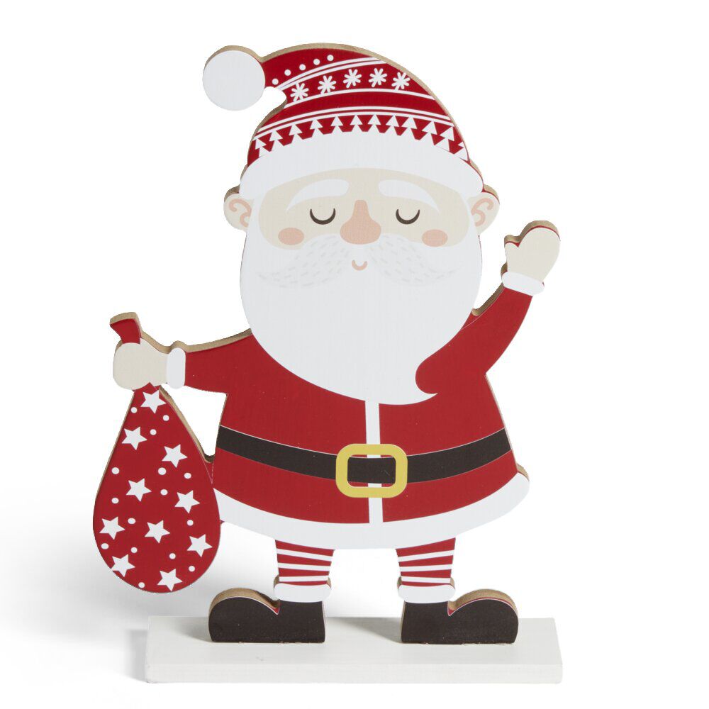 Père No&euml;l à poser H25cm