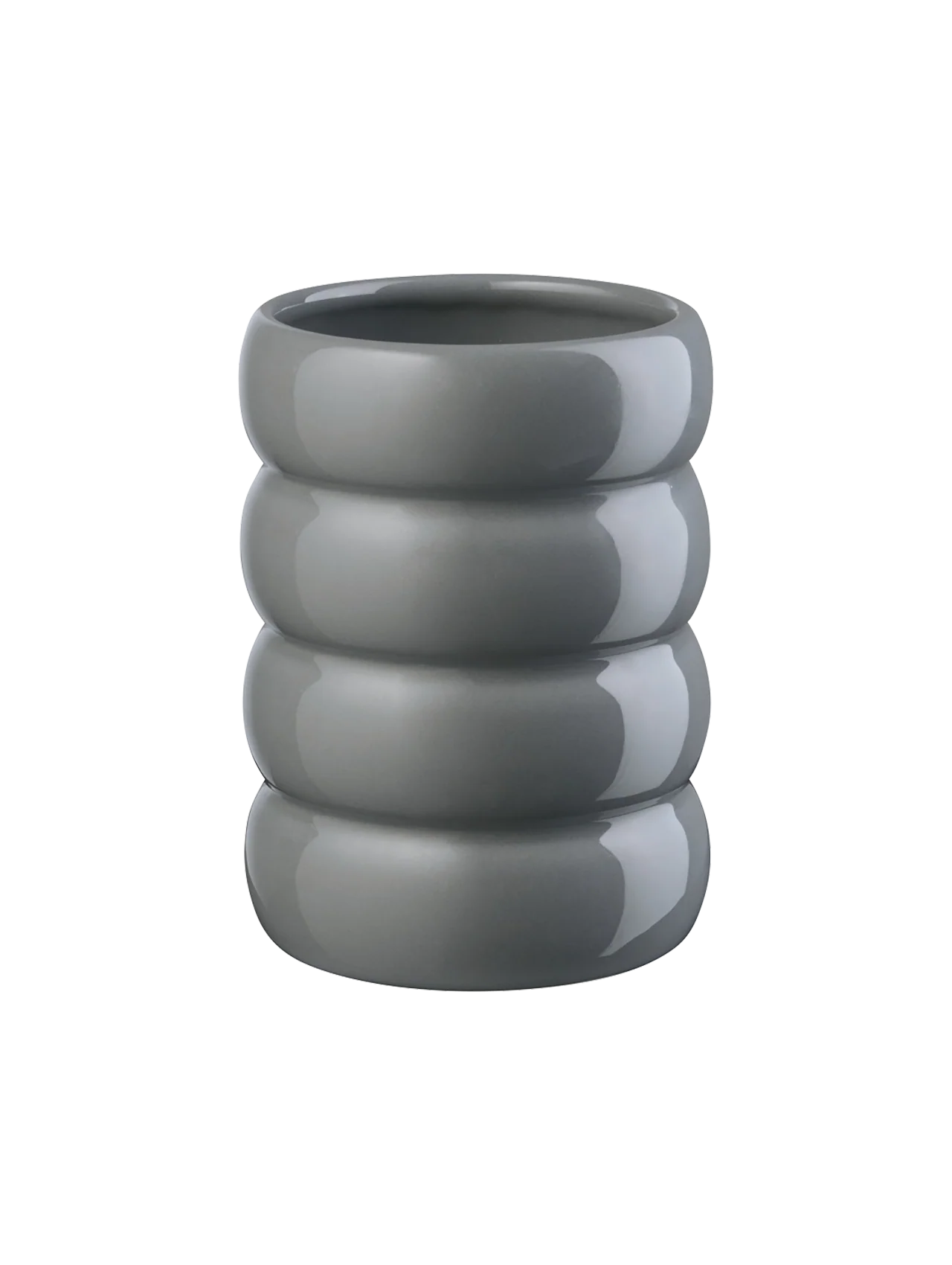 vase, cool gray