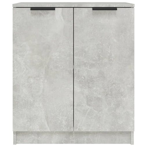 NNEVL Sideboards 2 pcs Concrete Grey 60x30x70 cm Engineered Wood