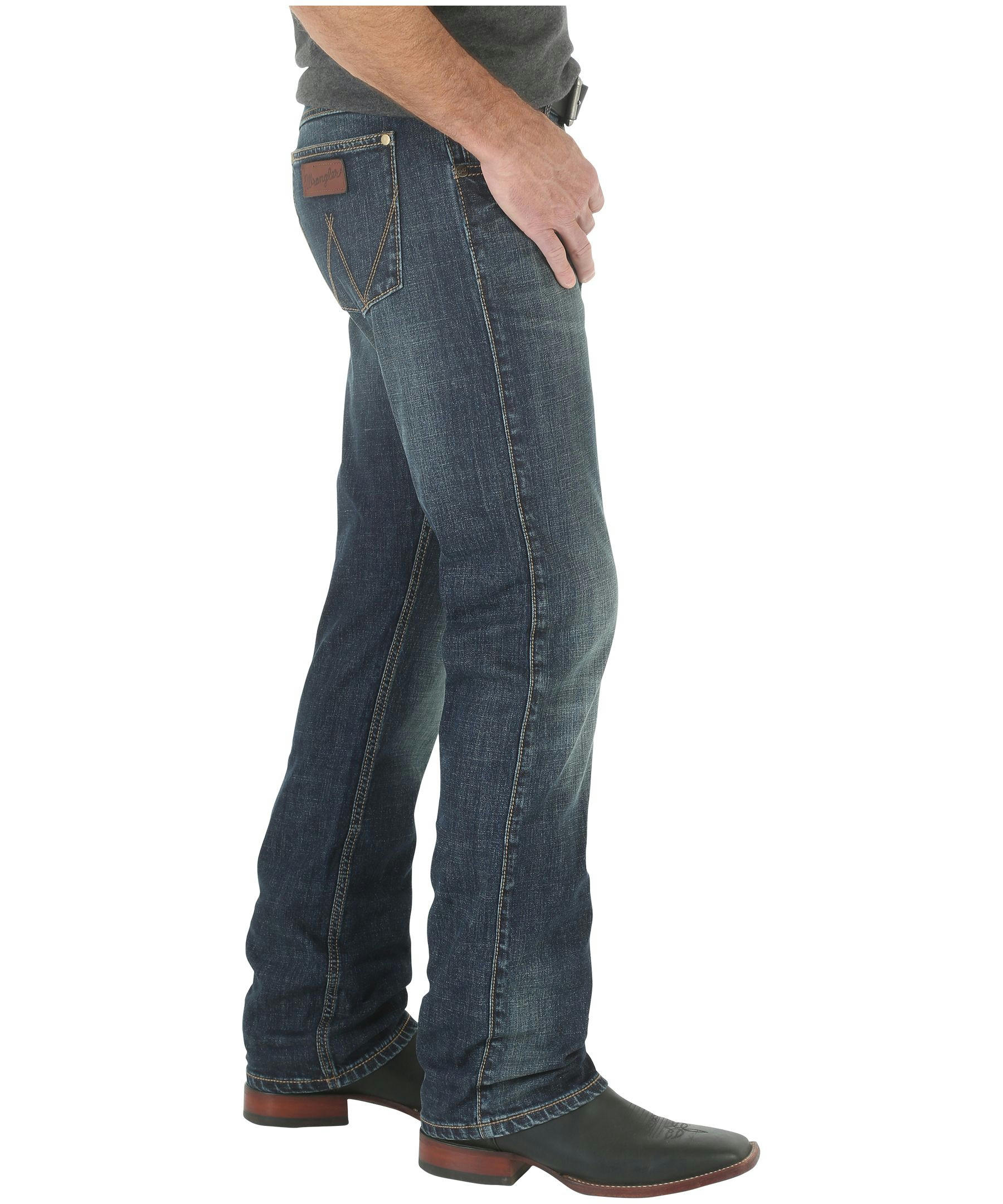 Wrangler Men's Retro Slim Straight Jeans