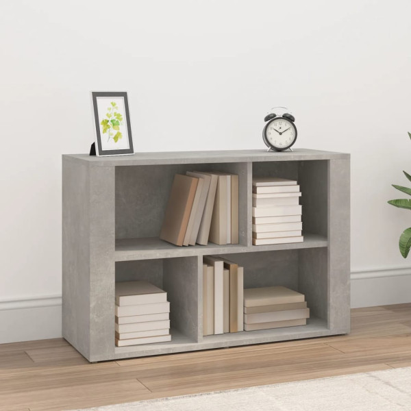 Szafka Szara Beton 80x30x54 cm do Salonu Pokoju Sypialni