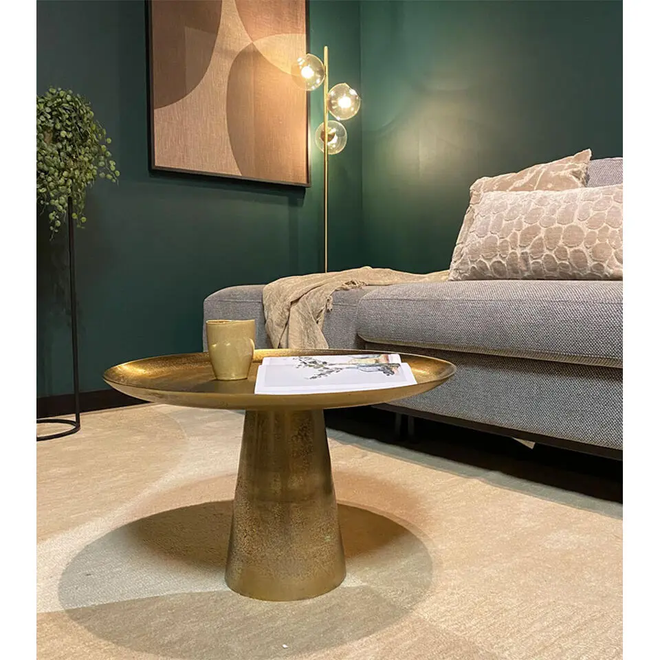 Furndea Salontafel Lavet Large Goud 58x58x40cm