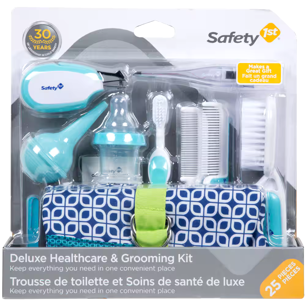 Safety 1st Deluxe Healthcare and Grooming Kit, Arctic Blue