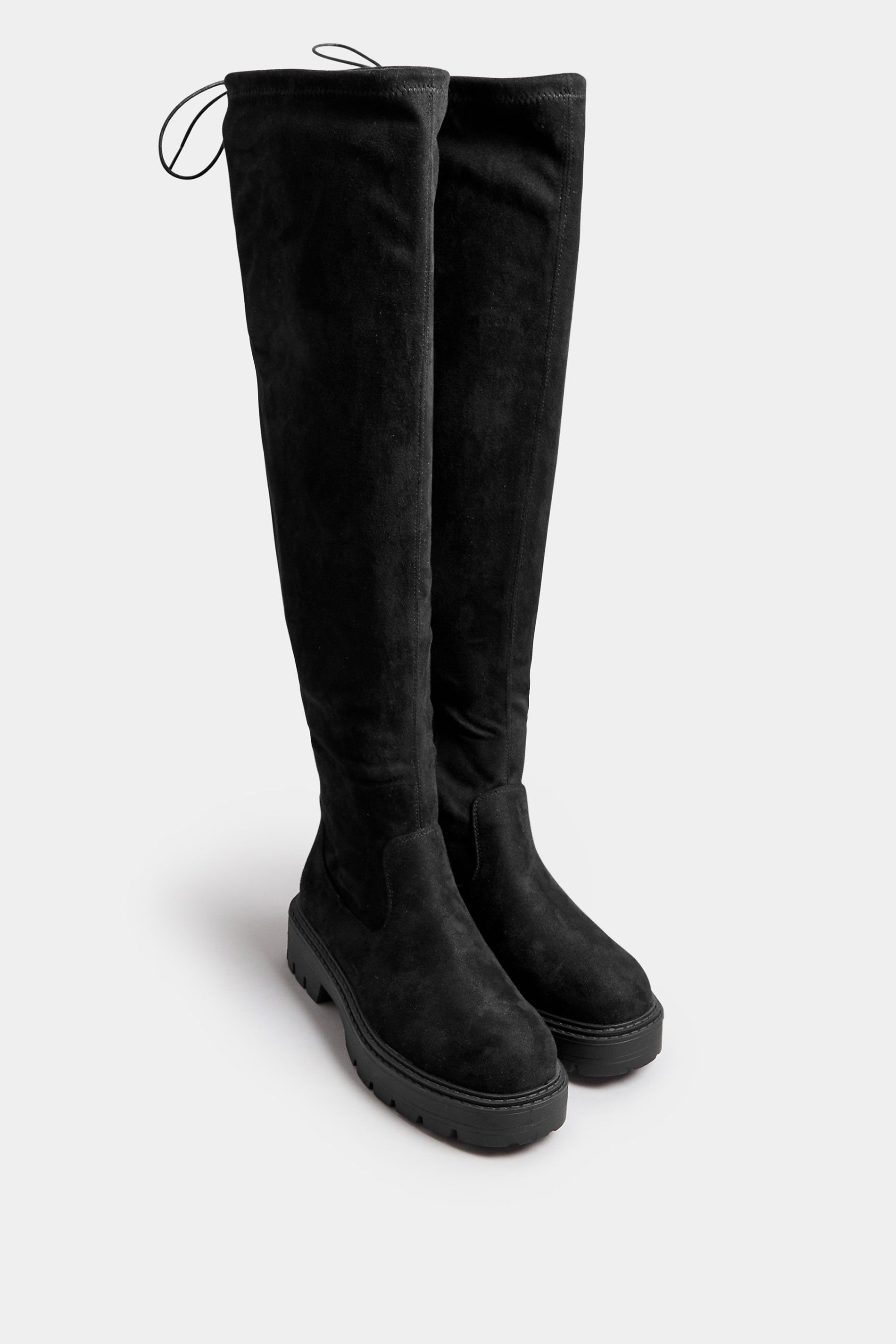 Yours Extra Wide Fit Knee High Boots