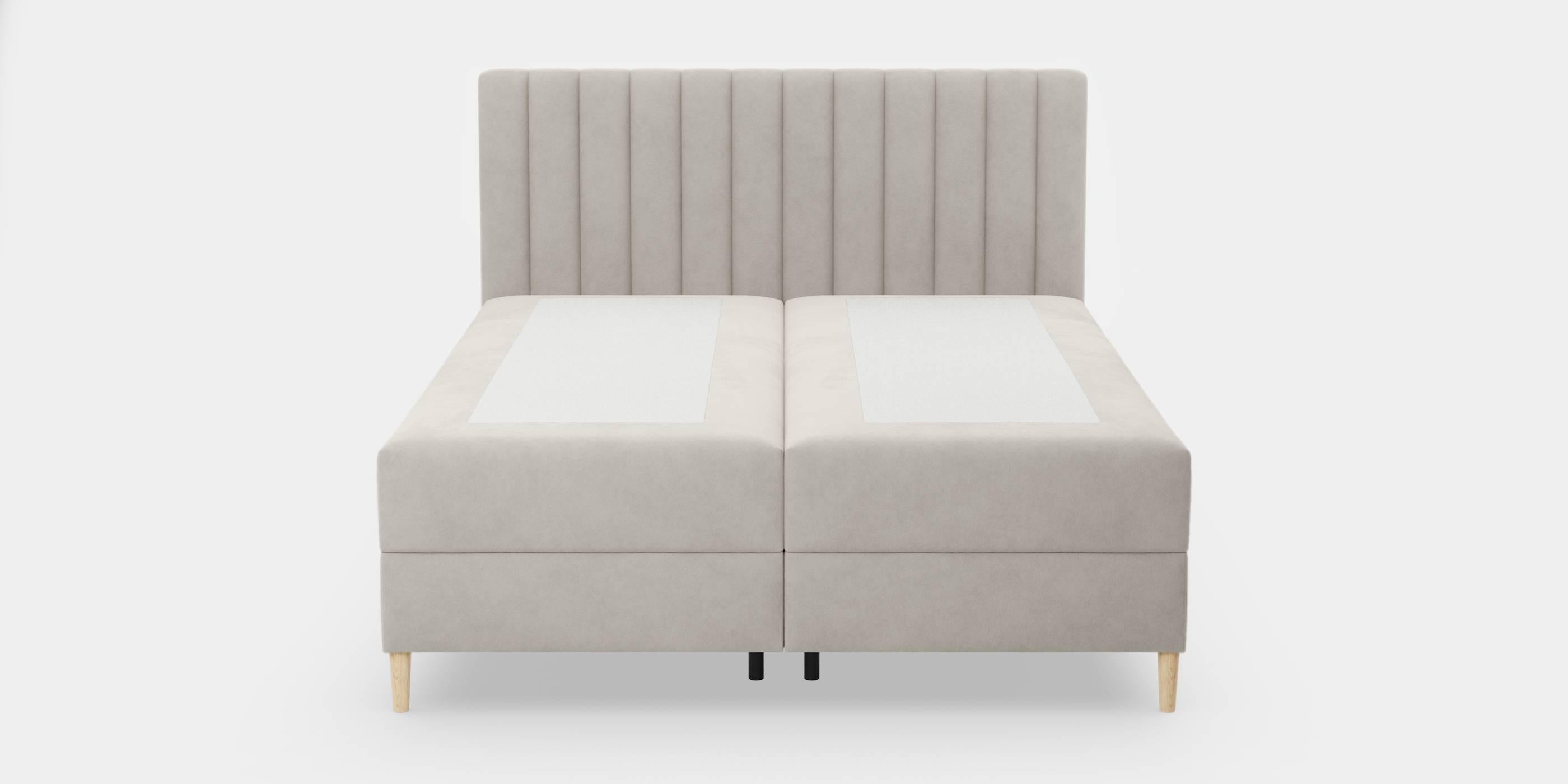 by fonQ Pazara Boxspring met Opbergruimte 180 x 200 cm - Beige / Natur