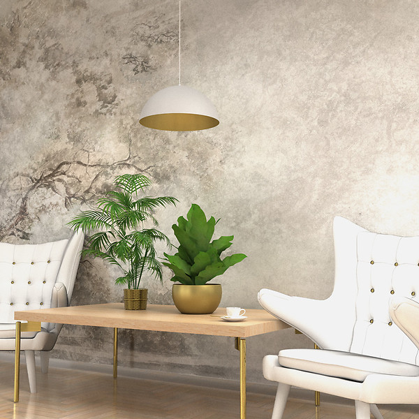 Lampa wisząca Beta metalowa biała