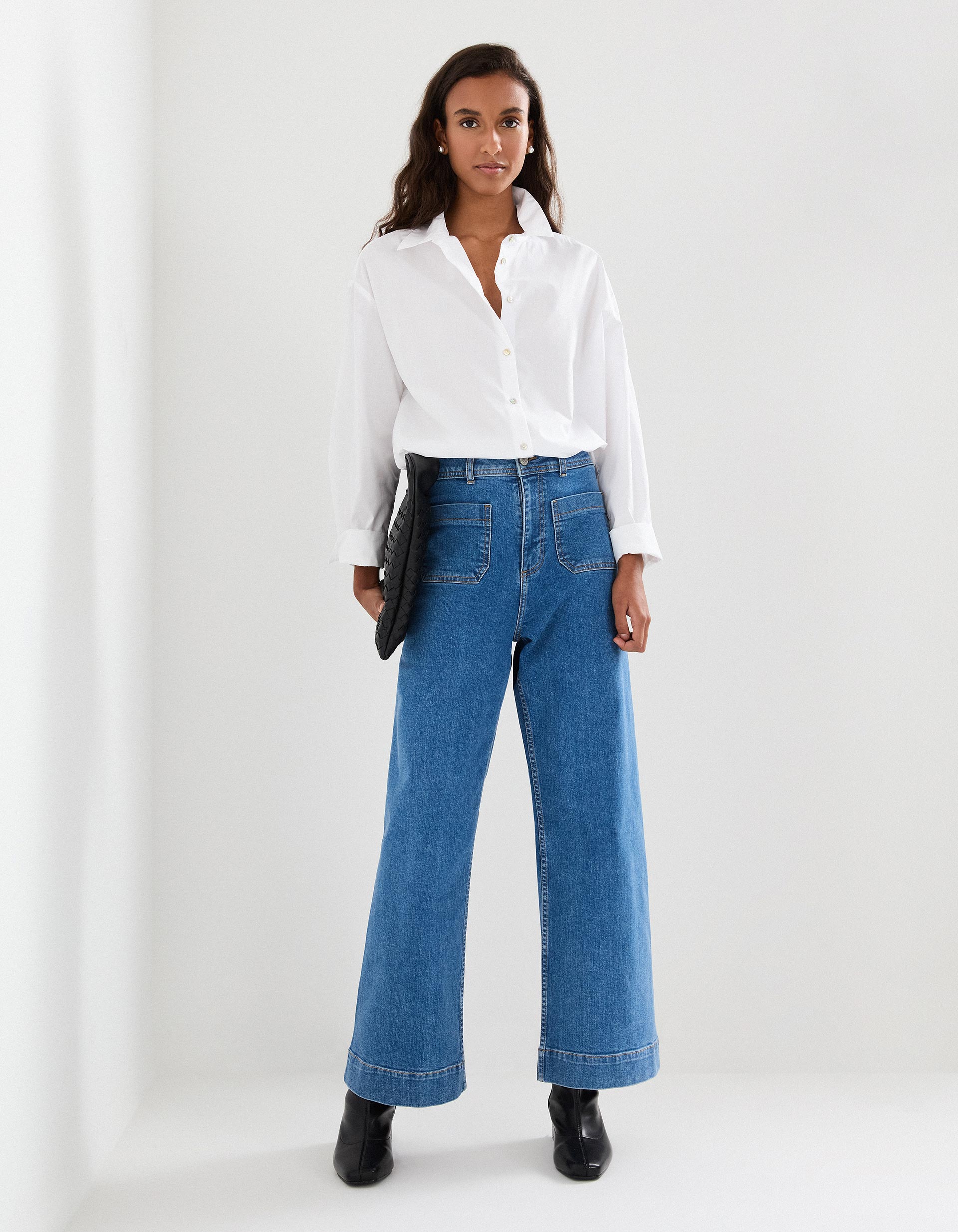 Camisa, Mulher, Branco