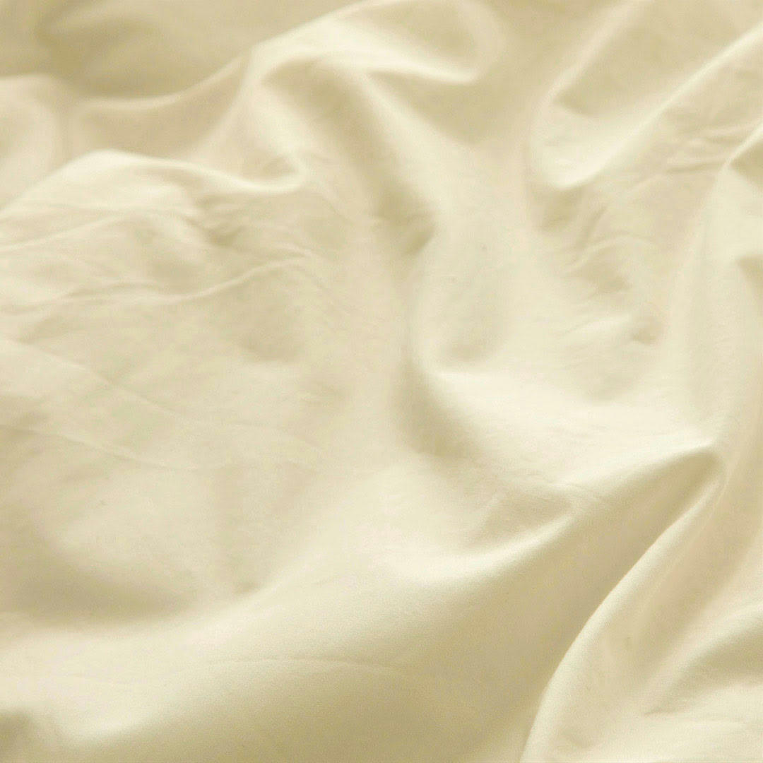 FN PERCAL - Housse de couette en percale de coton organic 260x240 cm sable