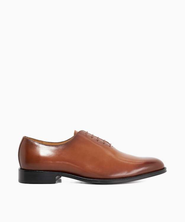 Sylvester Tan - Premium Wholecut Leather Sole Lace-Ups