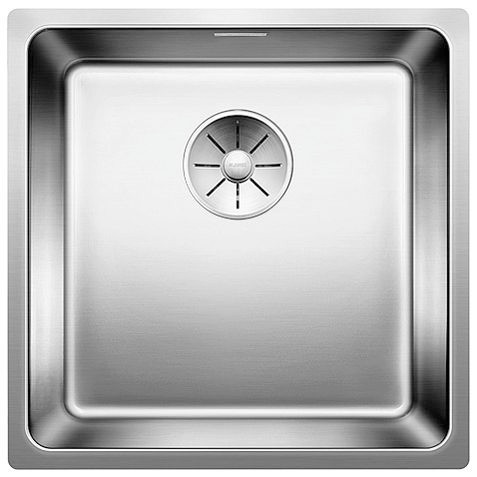 BLANCO Zlewozmywak ANDANO 400-U stal polerowana InFino 522959