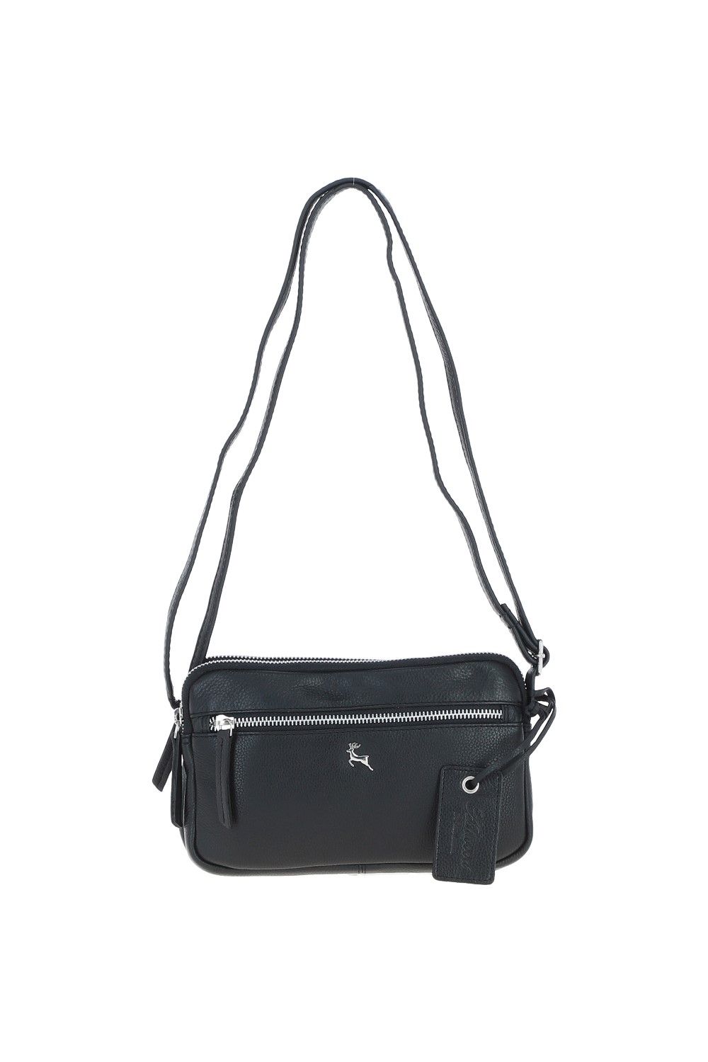 Ashwood Leather Sterling' Real Leather Crossbody Bag
