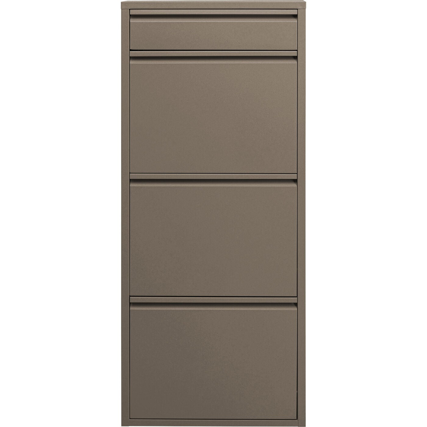 Kare Design Schoenenkast Caruso taupe 3 1 laden