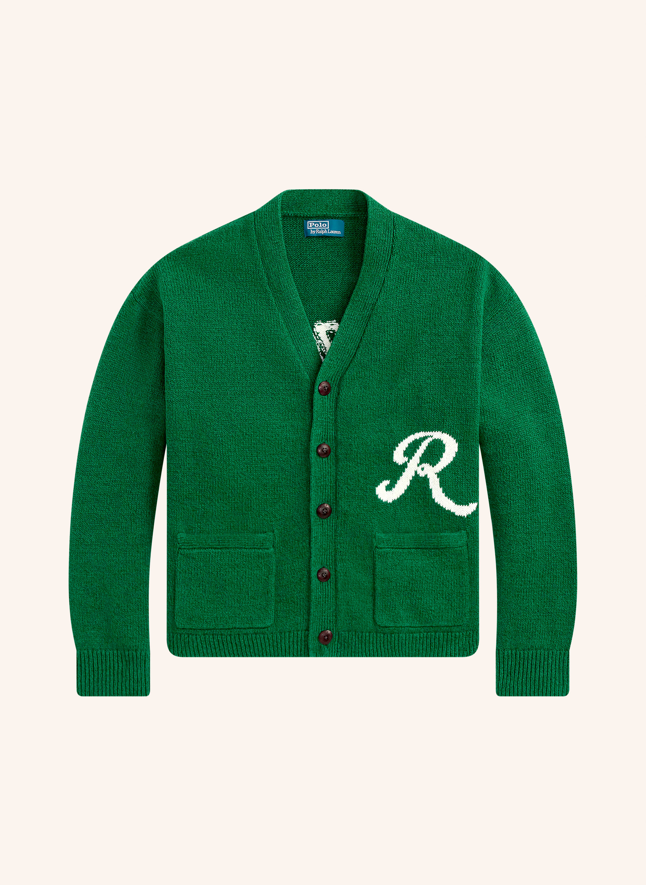 POLO RALPH LAUREN Strickjacke mit Leinen