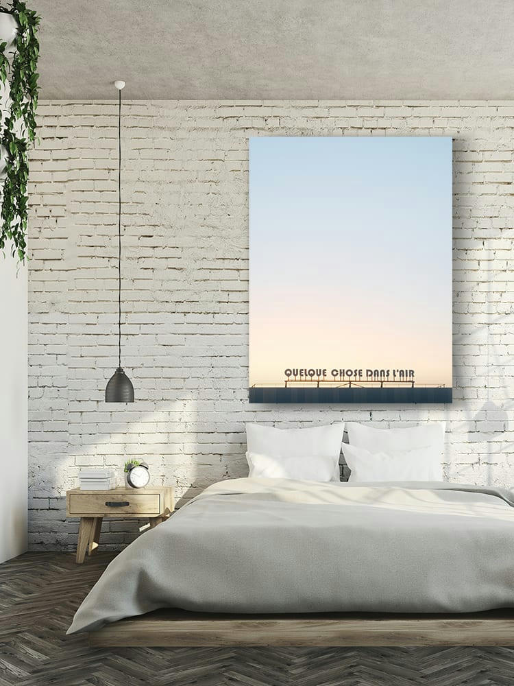 QUELQUE CHOSE DANS L'AIR - Photographie d'art de Laura Sanchez 45x60 cm sur plexi