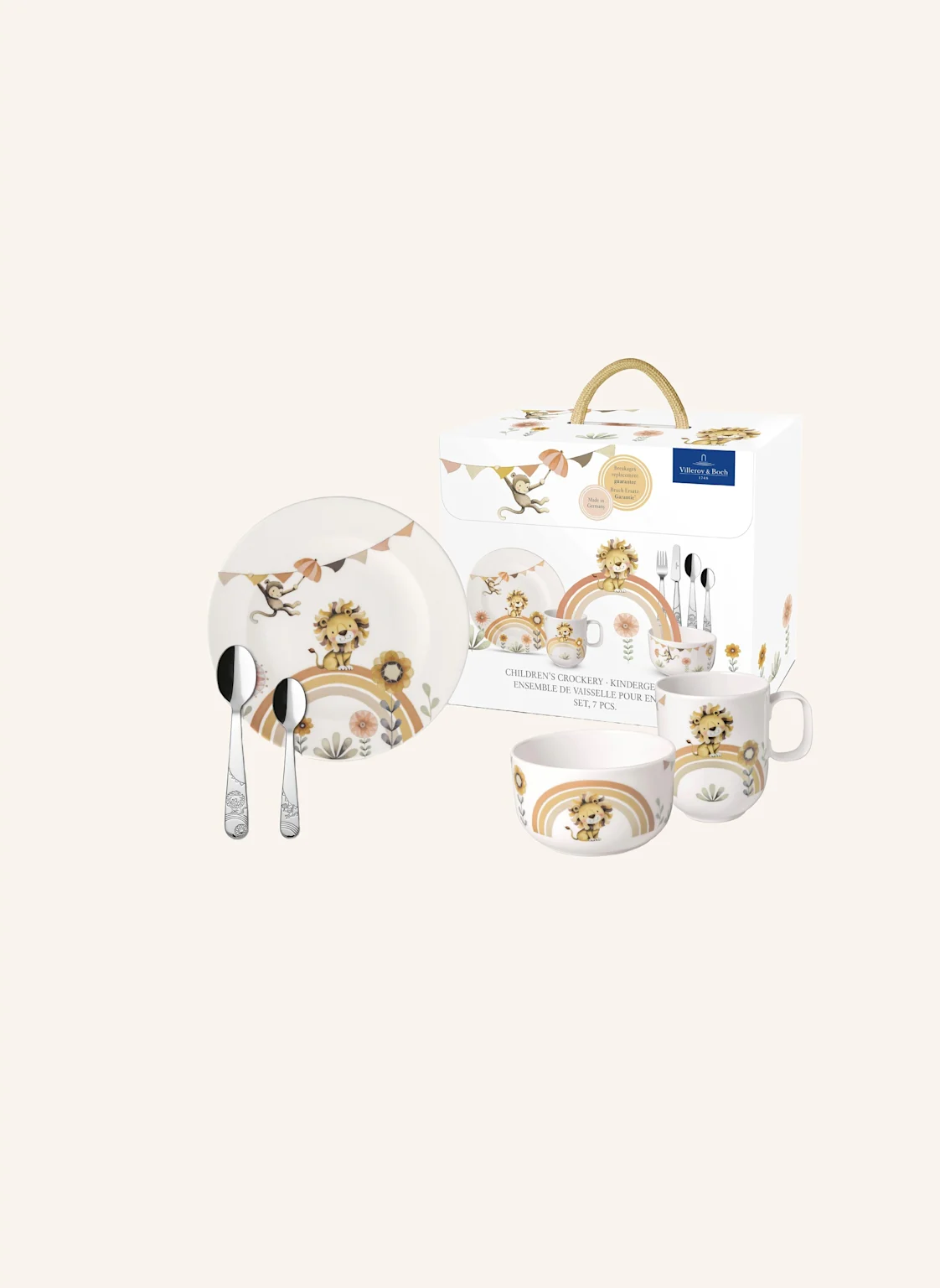 Villeroy & Boch Kindergeschirr-Set 7tlg. ROAR LIKE A LION