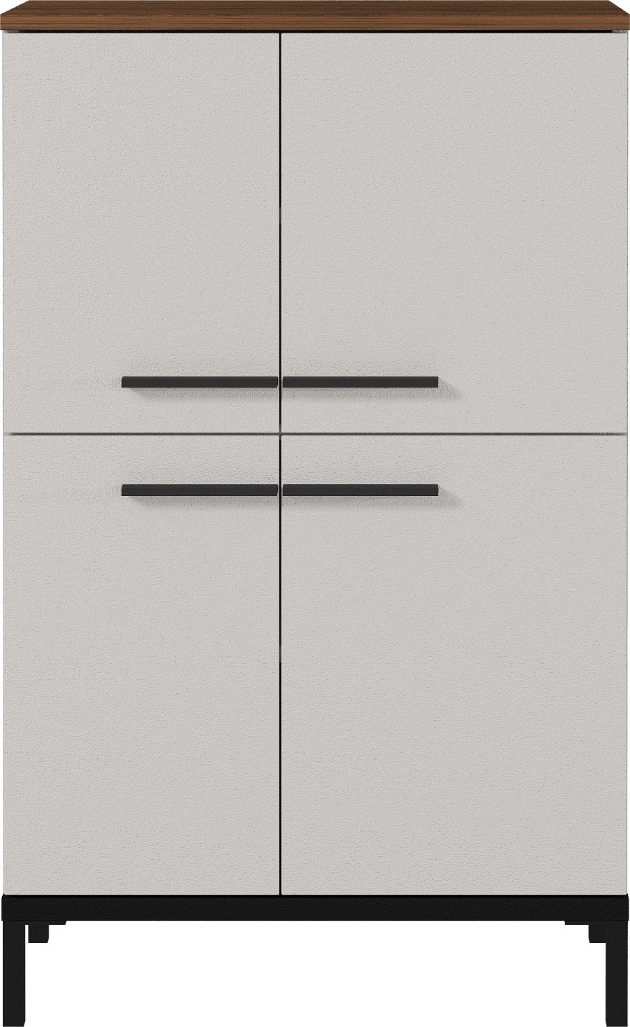 Germania Yonkers Badkamerkast Laag Cashmere Walnoot