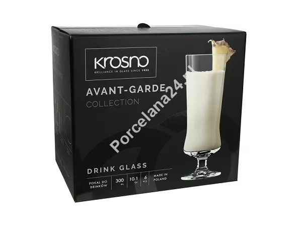 Kpl. Pokali do piwa 300ml (6szt) Krosno - Avant-Garde (Simple) 0293
