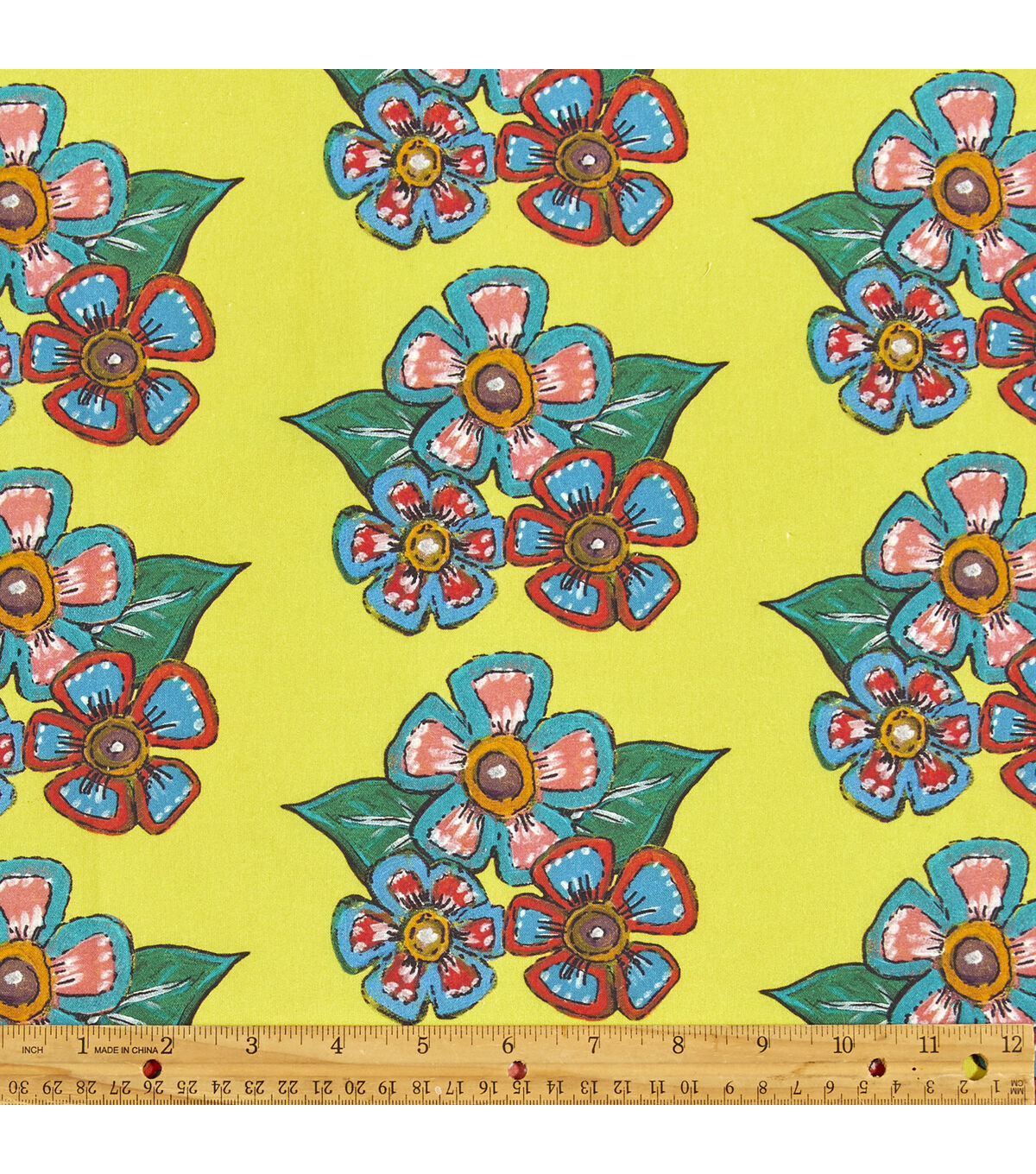 St. Jude Flowers by Tayde Cotton Fabric