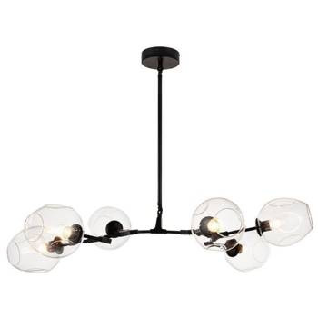 LAMPA WISZĄCA 130cm MODERN ORCHID-6 czarna