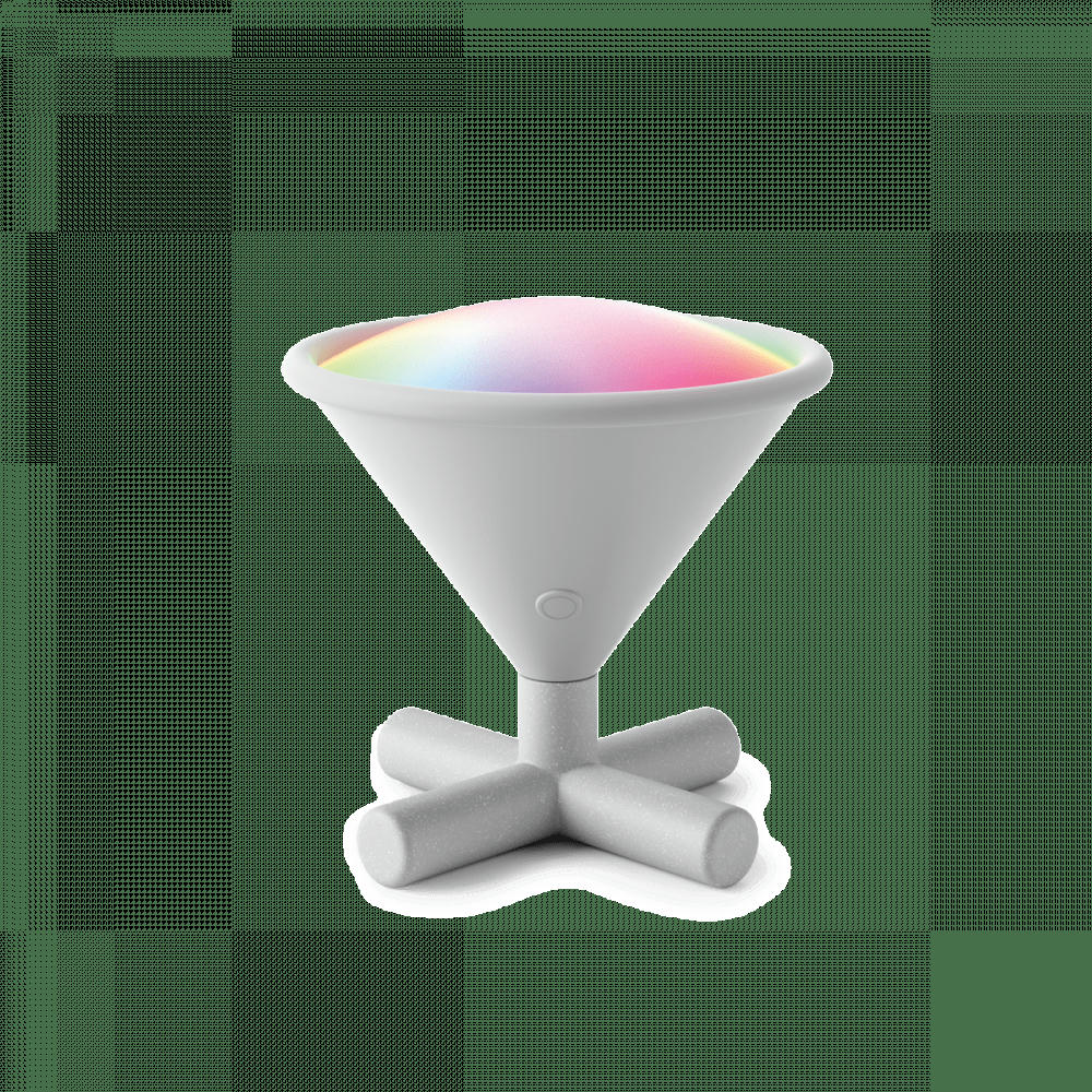 CONO - Lampe nomade bluetooth gris