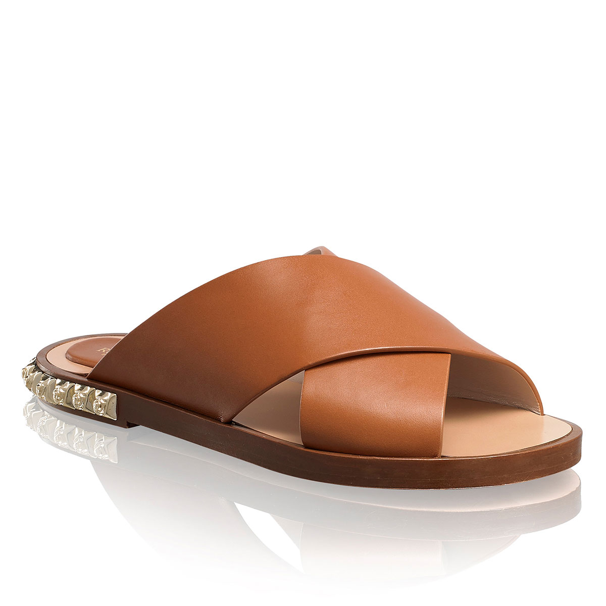 Russell & Bromley ROCKROSE Stud Heel Slide